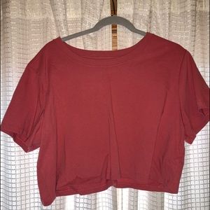 Urban Outfitters Cropped Tshirt